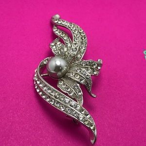 Crystal Brooch